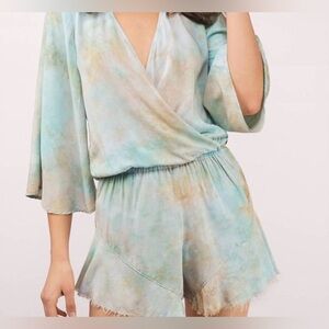 Women's Tie-Dye Boho Romper